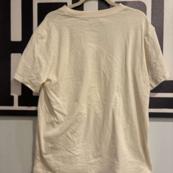 Pink Lily Cream Tee with Pink Boots Design - Picture 3 of 3